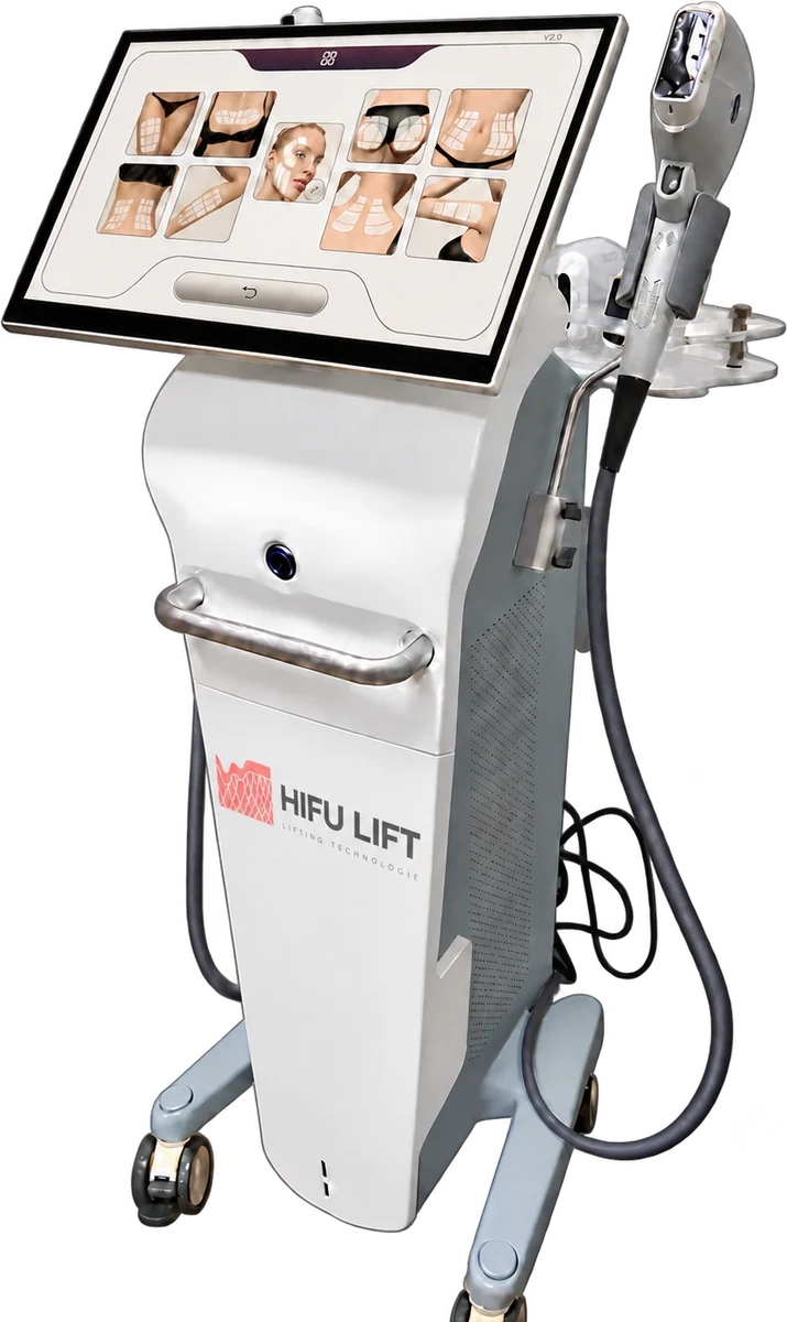 Appareil HIFU LIFT de trois quarts droite